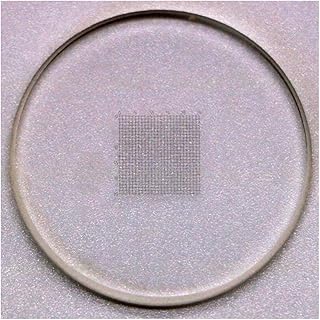 XuuSHA Acessórios de microscópio digital portátil de vidro óptico C1 - C7 microscópio ocular retículo de linha cruzada para acessórios de microscópio de medição (cor: C6)