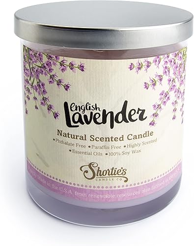 Miniatura 8 de Gardenia - Vela de soja natural altamente perfumada, aceites esenciales de fragancia, 100% libre de soja, ftalatos y parabenos, combustión limpia, 9