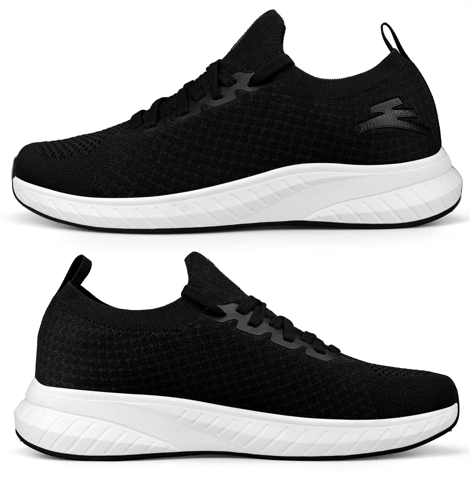 Puweco Scarpe Donna Running Sneakers Comode Tennis Leggero e Traspirante Tempo Libero Fitness Palestra Scarpe