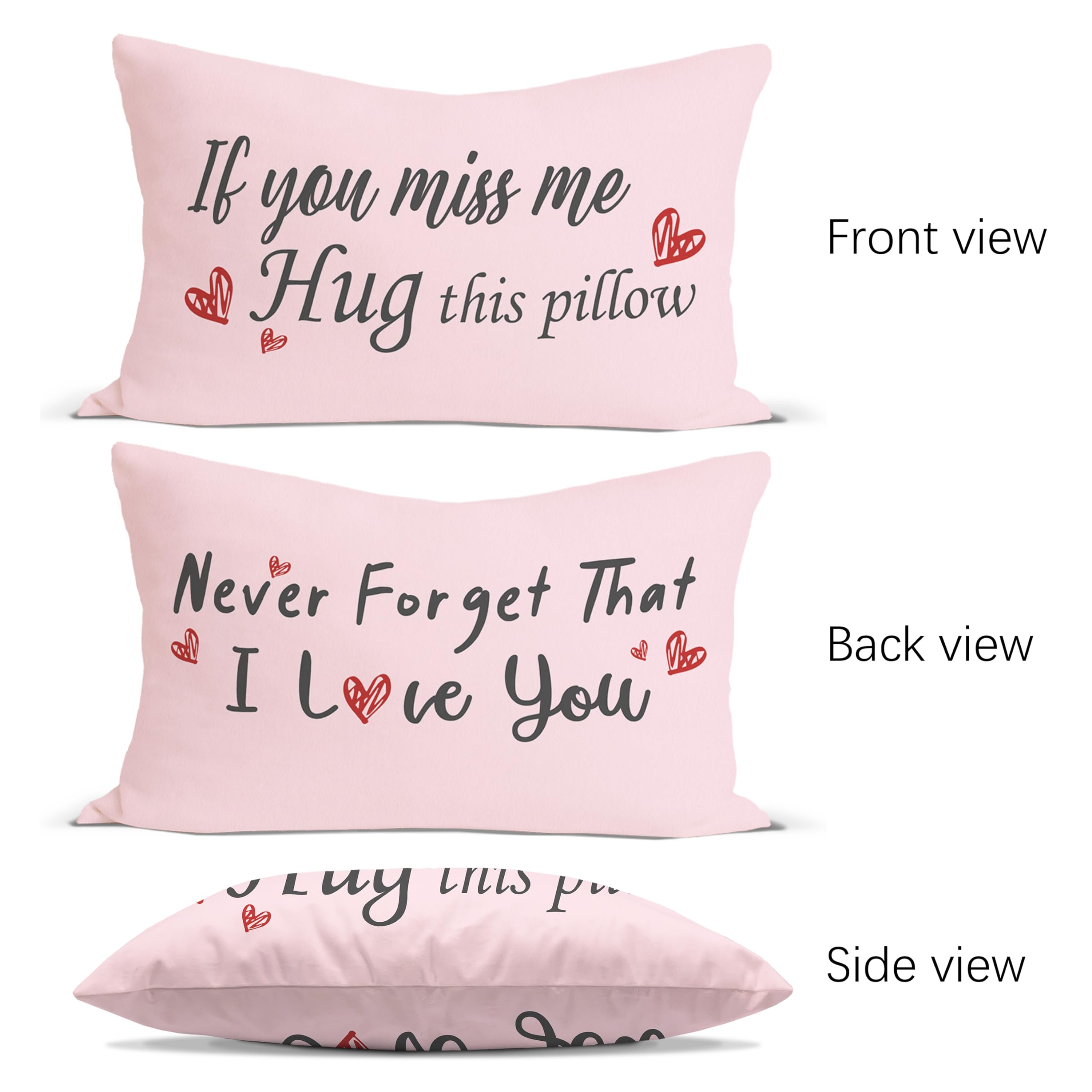 Amazon.com: If You Miss Me Hug This Pillow Never Forget That  display picture 1