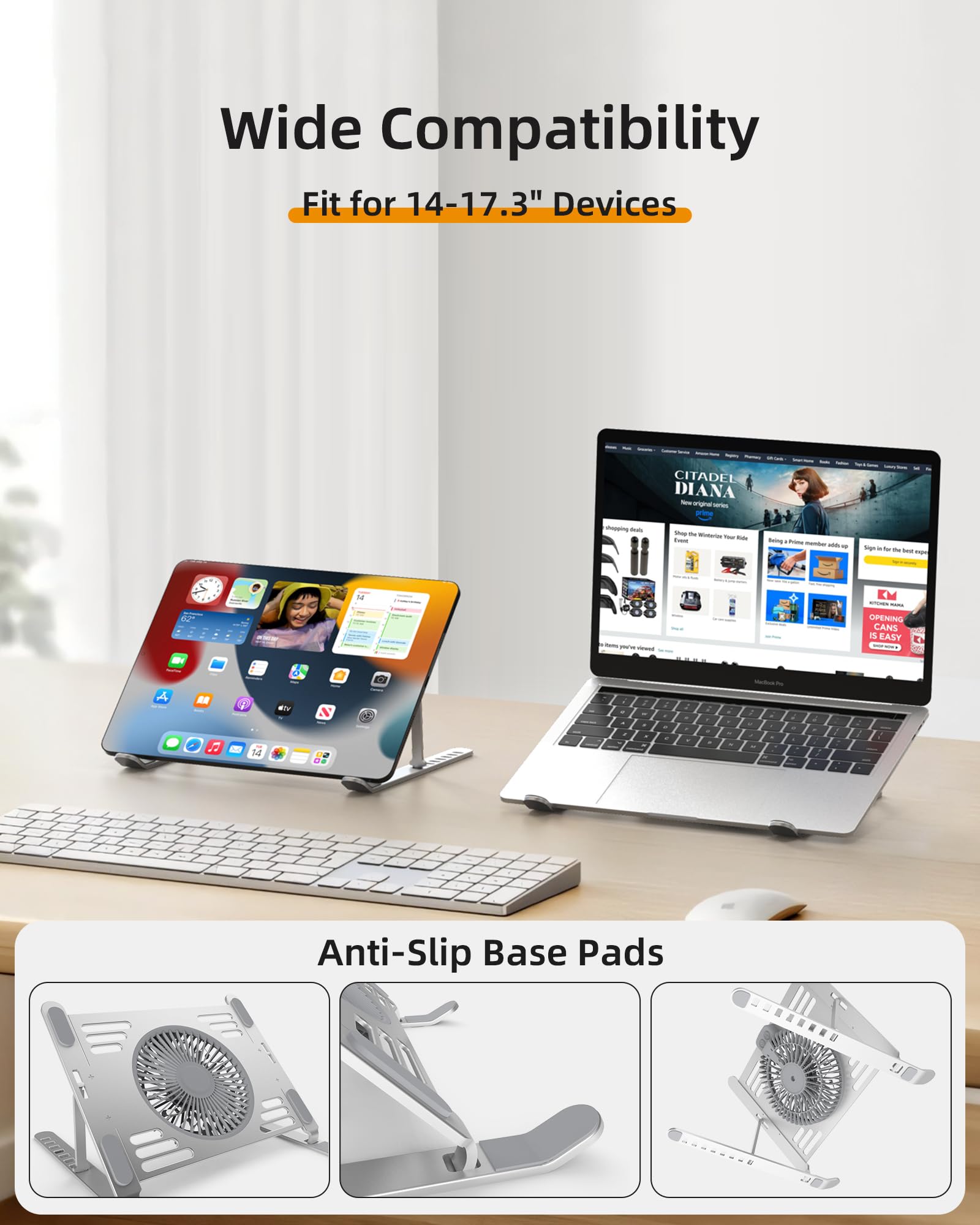 SHUWEI Supporto di raffreddamento per laptop