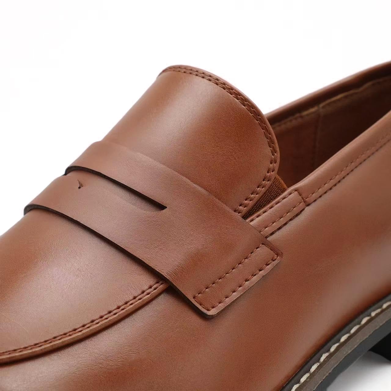 Finishing & Sewing Mocassins classiques à bout mocassin pour homme