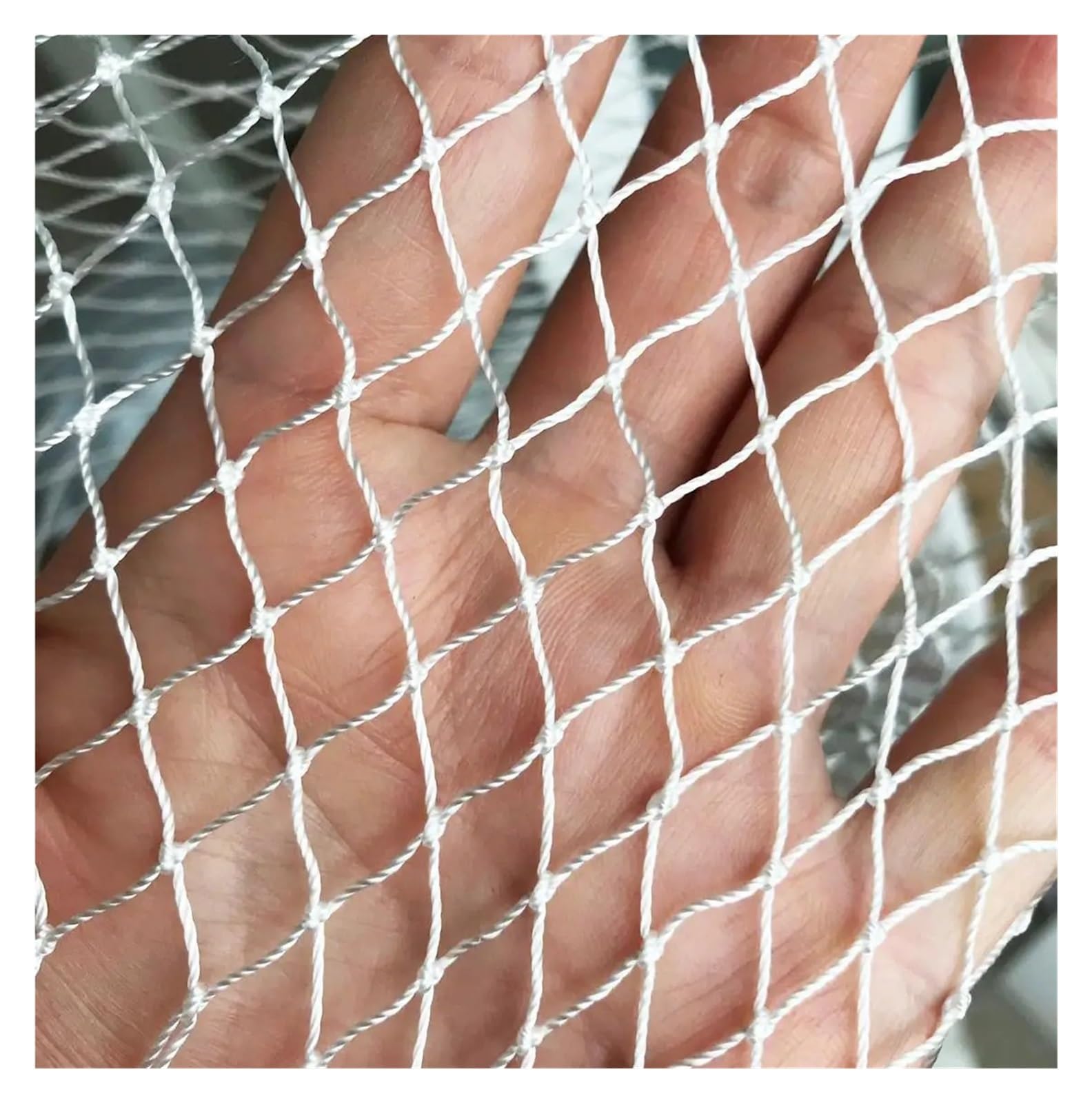 anti bird netting Knotted Nylon Netting,12-Strands Soft Mesh, Anti Bird Garden Fence And Crops Protective,Dog Cat Chicken Net for Pond Fruit Protection(1mX5m)