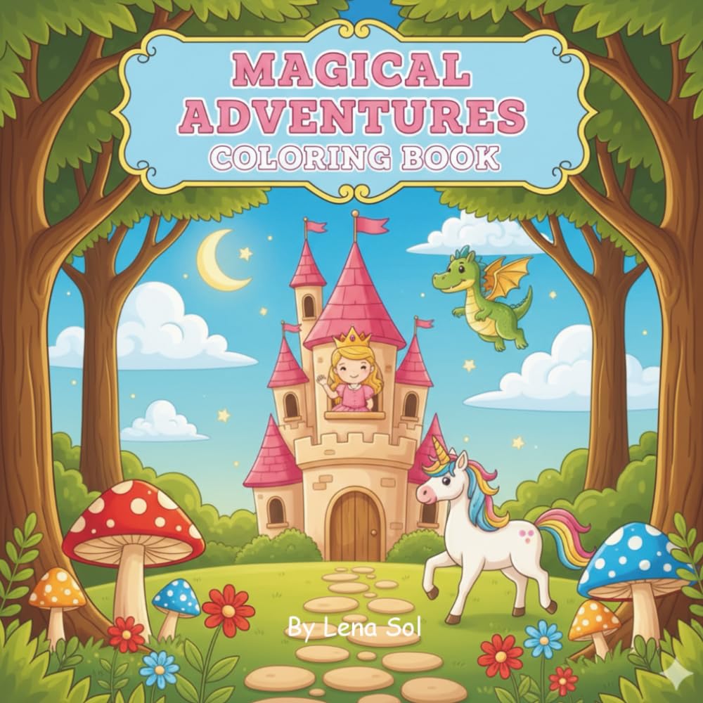Magical adventures: My coloring book