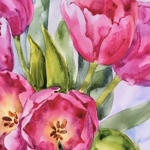 Miniatura 7 de PHOENIX Tableros de lienzo de acuarela para pintar, 11 x 14 pulgadas, 6 unidades, paneles de lienzo de color acuarela 100% algodón, 8 onzas9.17 oz,