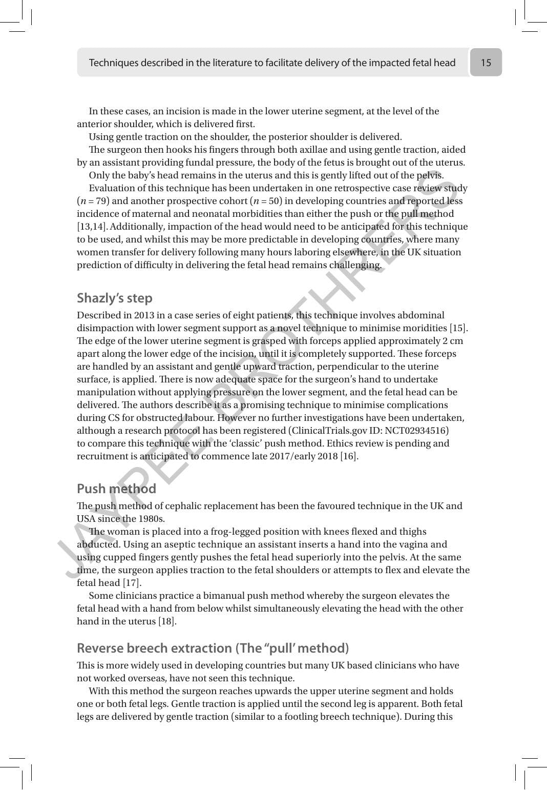 Recent Advances in Obstetrics & Gynaecology 27 3