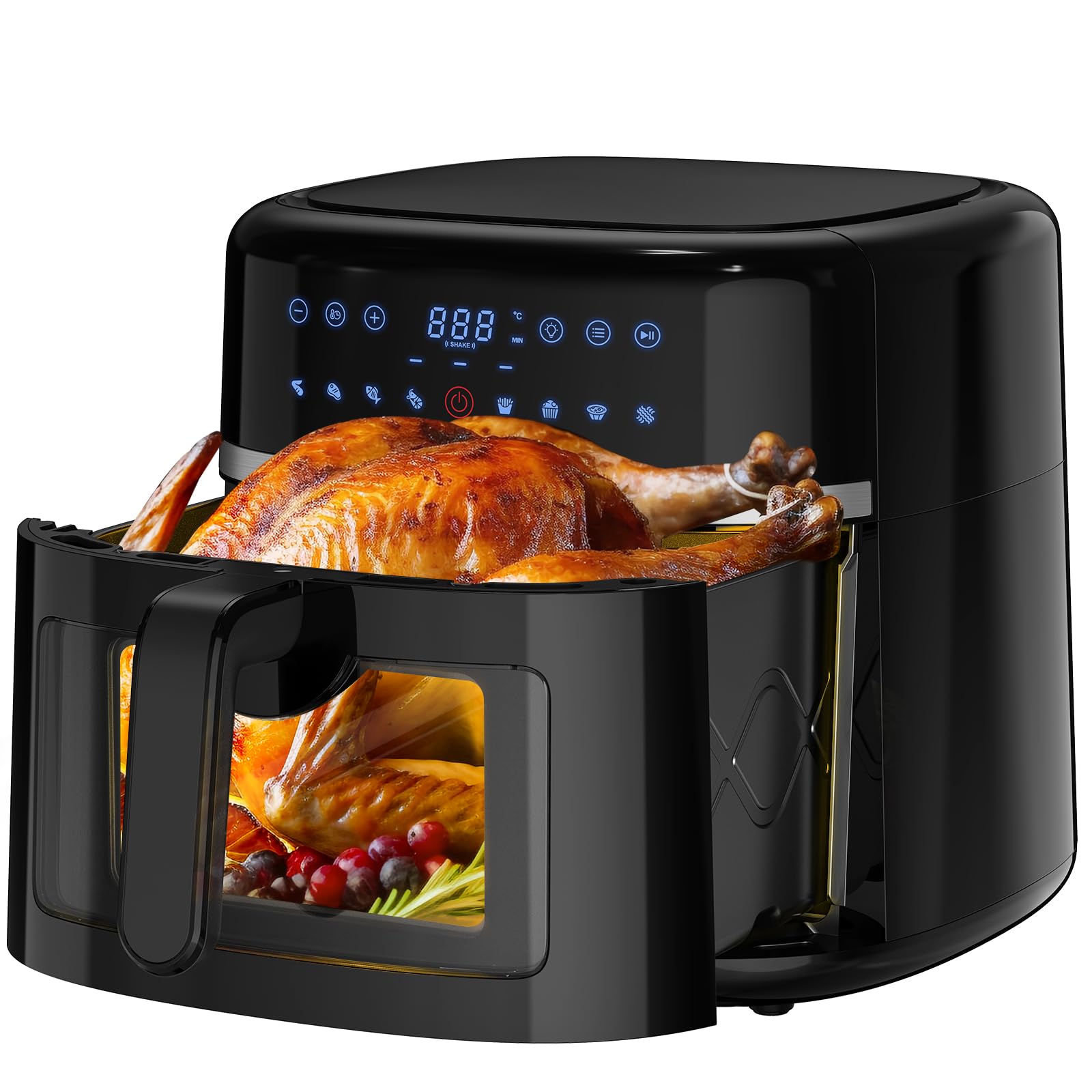 Friggitrice Ad Aria 9 Litri Air Fryer XXL: Perfetta Per Tutta La - Foto 8