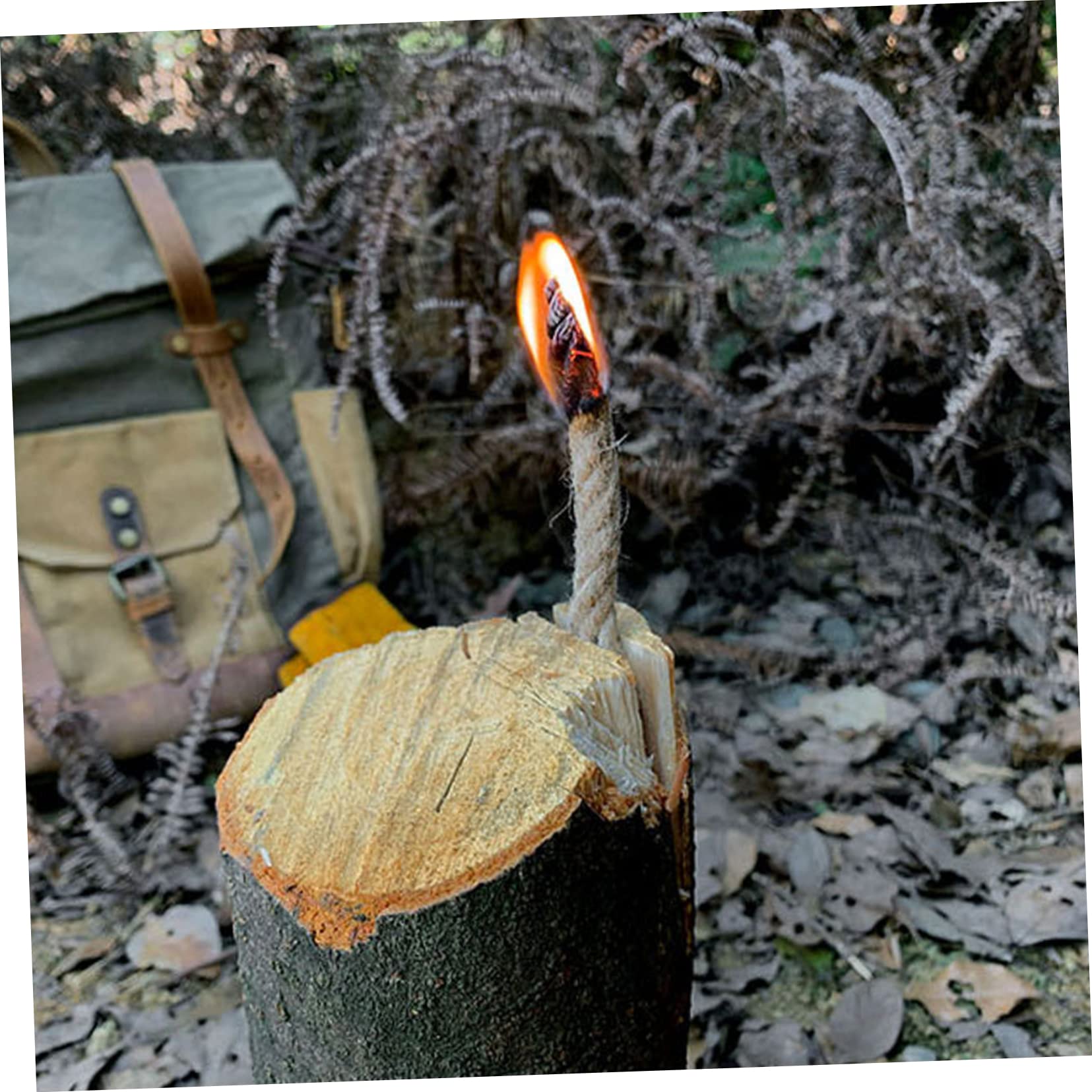 balacoo Outdoor Camping Survival Rope Fire Starter Tool Wick for Ignition for Camping Enthusiasts and Use