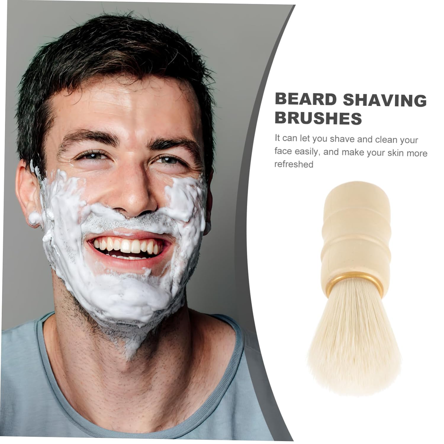 Professional Shaving Brush for Men, Beard and Face Cleaning