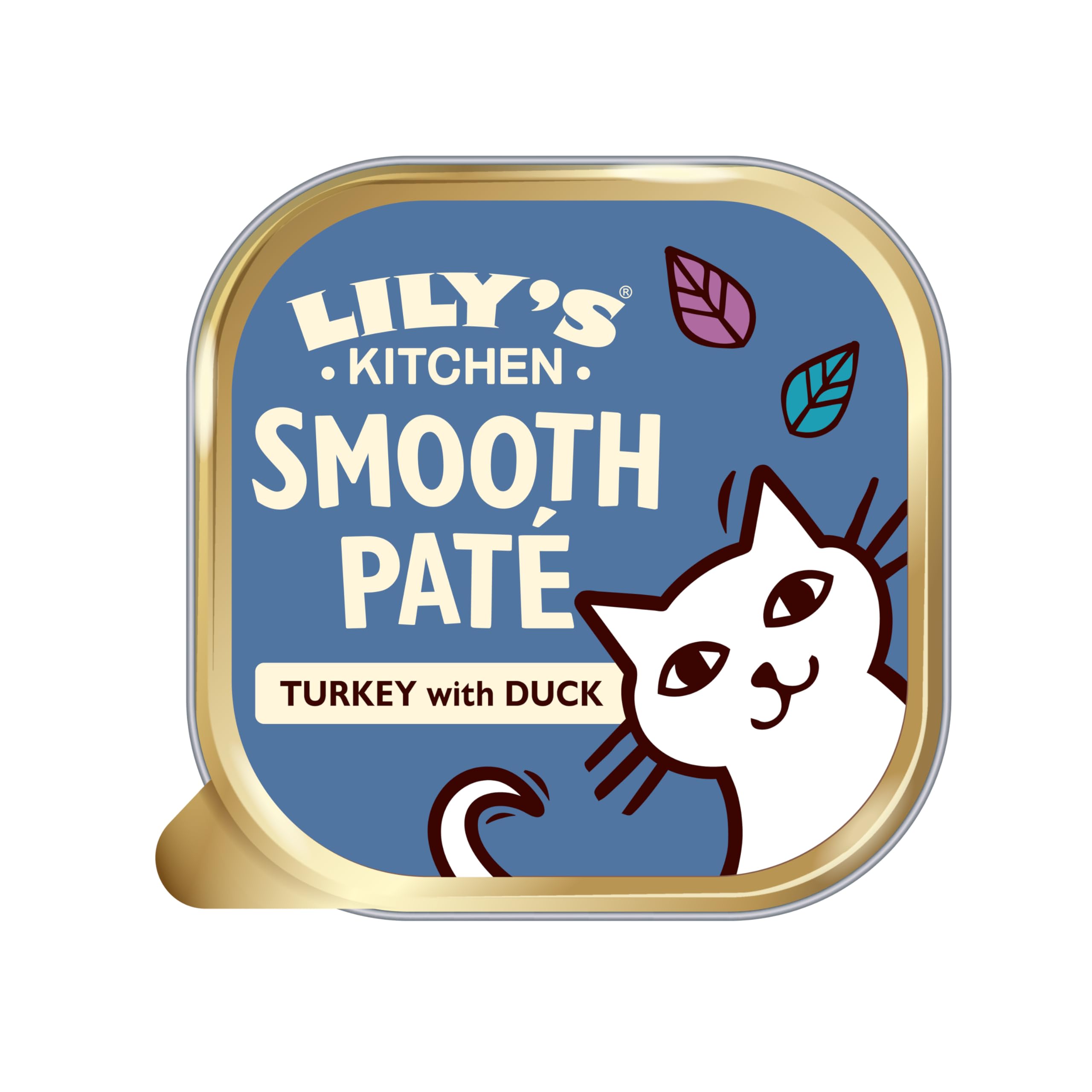 Lily’s Kitchen Vollwertnahrung Nass Katzenfutter für ausgewachsene Katzen 19 Schalen (19 x 85g) Geflügelpastete