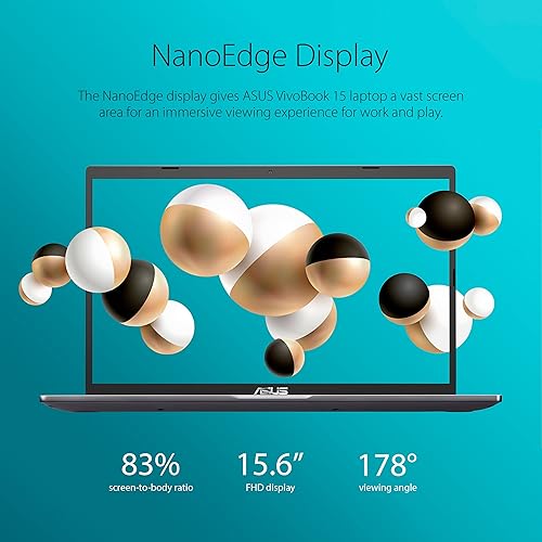 Miniatura 3 de ASUS VivoBook 15 F515 - Laptop con pantalla FHD de 15.6 pulgadas, CPU Intel i3-1115G4, RAM DDR4 de 8 GB, SSD de 512 GB, Windows 11 Home en modo S,