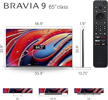 sony 65インチ　TV Amazon.com: Sony 65 Inch Mini LED QLED 4K Ultra HD TV BRAVIA 9