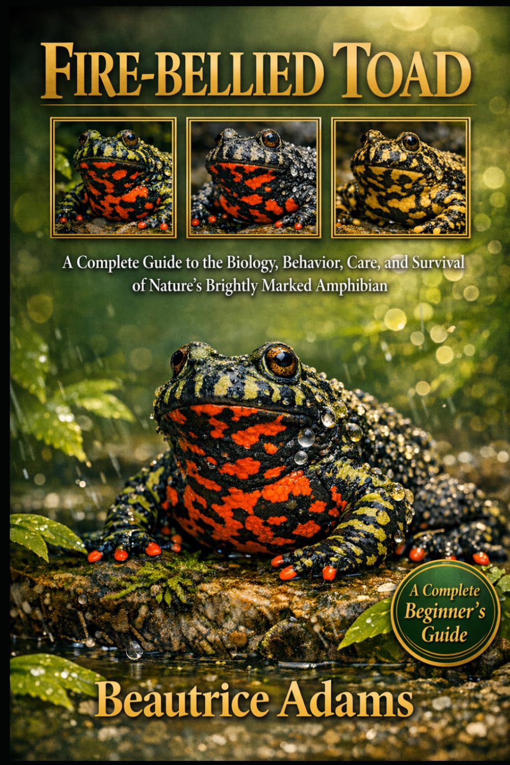 Fire-Bellied Toad: A Complete Guide to the Biology, Behavior, Care, and Survival of Nature’s Brightly Marked Amphibian