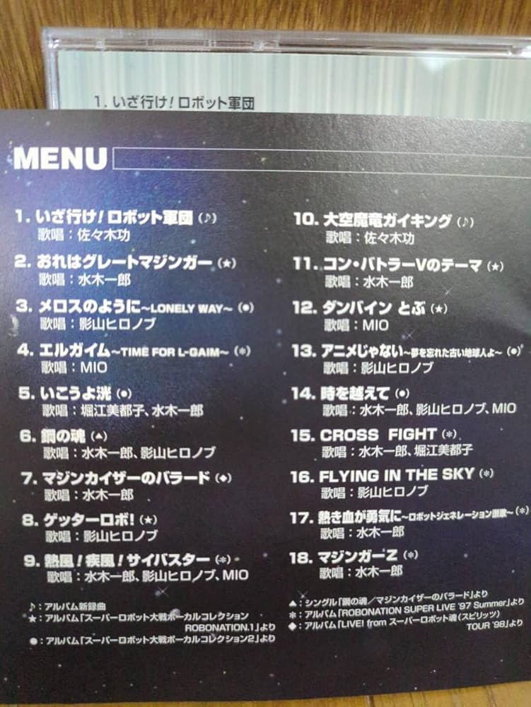 Amazon.co.jp: CD 水木一郎 堀江美都子 佐々木功 MIO 影山