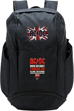 Official AC/DC Logo UK Flag Sport Backpack