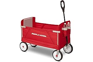 Radio Flyer EZ Fold Wagon: Your 3-in-1 Solution for Kids Fun, Yard...