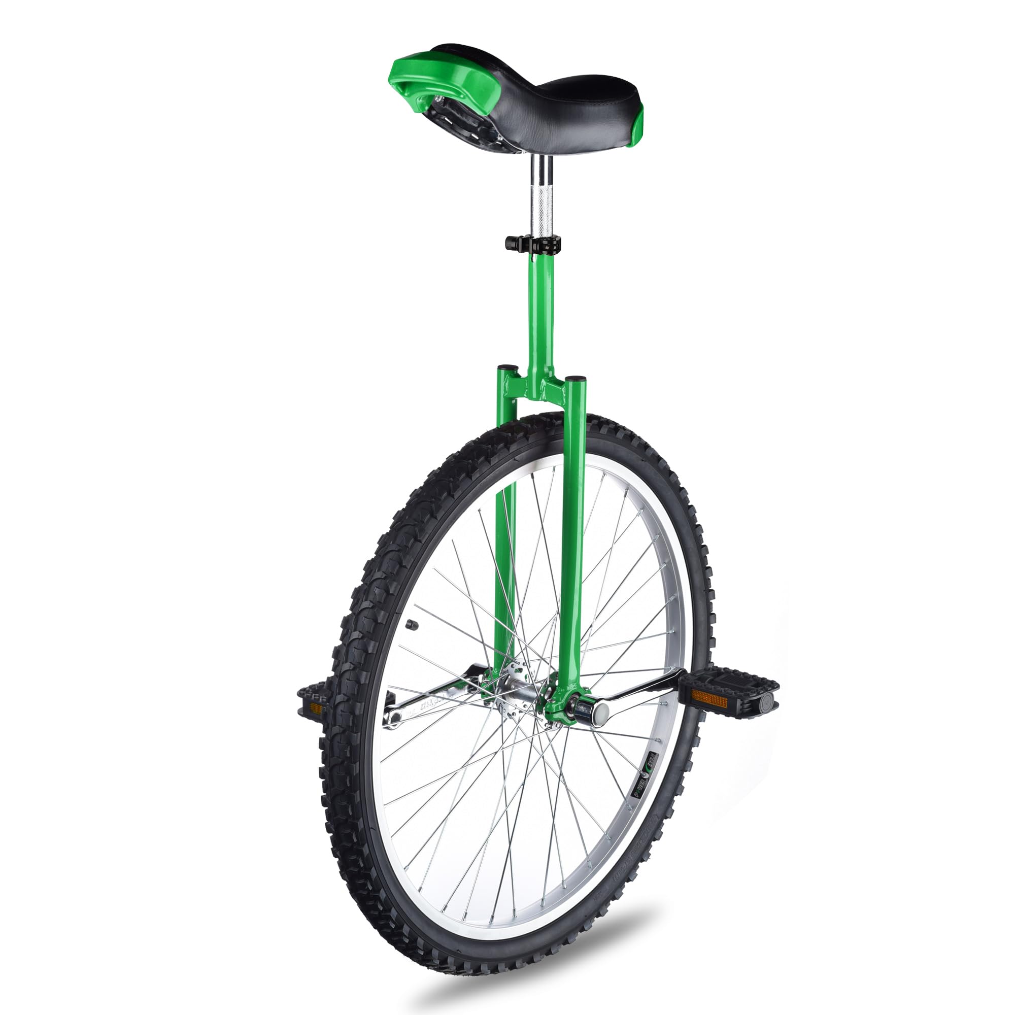 AW 16/18/20/24 Inch Wheel Outdoor Unicycle Adjustable Seat Exercise Bicycle