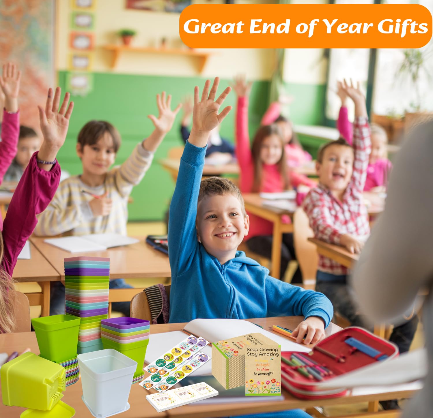 Gifts for Students from Teachers 36Pack End of Year Class Gifts for 30 School Children, Year 6 School Leavers Gifts - Image 4