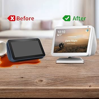 Amazon Echo Show 8 純正角度調整スタンド付 ホワイト 第二世代 入手困難 Echo Show 8 用 Amazon 純正 角度調節 スタンド