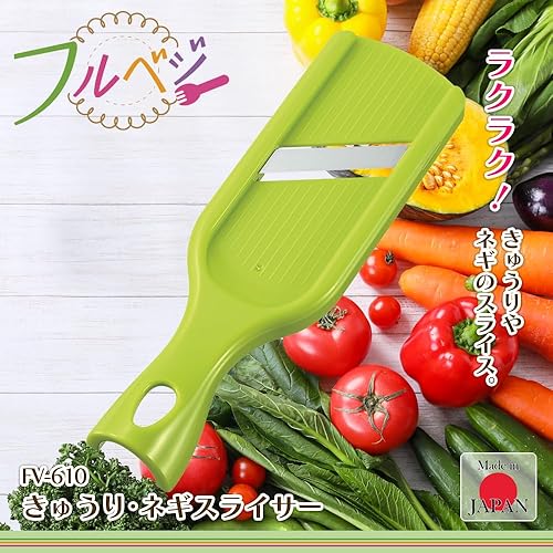 Miniatura 2 de Shimomura Kogyo FV-610 - Cortador completo de verduras, pepino y cebolla, fabricado en Japón (Tsubamesanjo, Niigata)