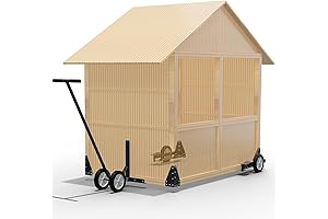 Portable Chicken Coop Wheels Kit