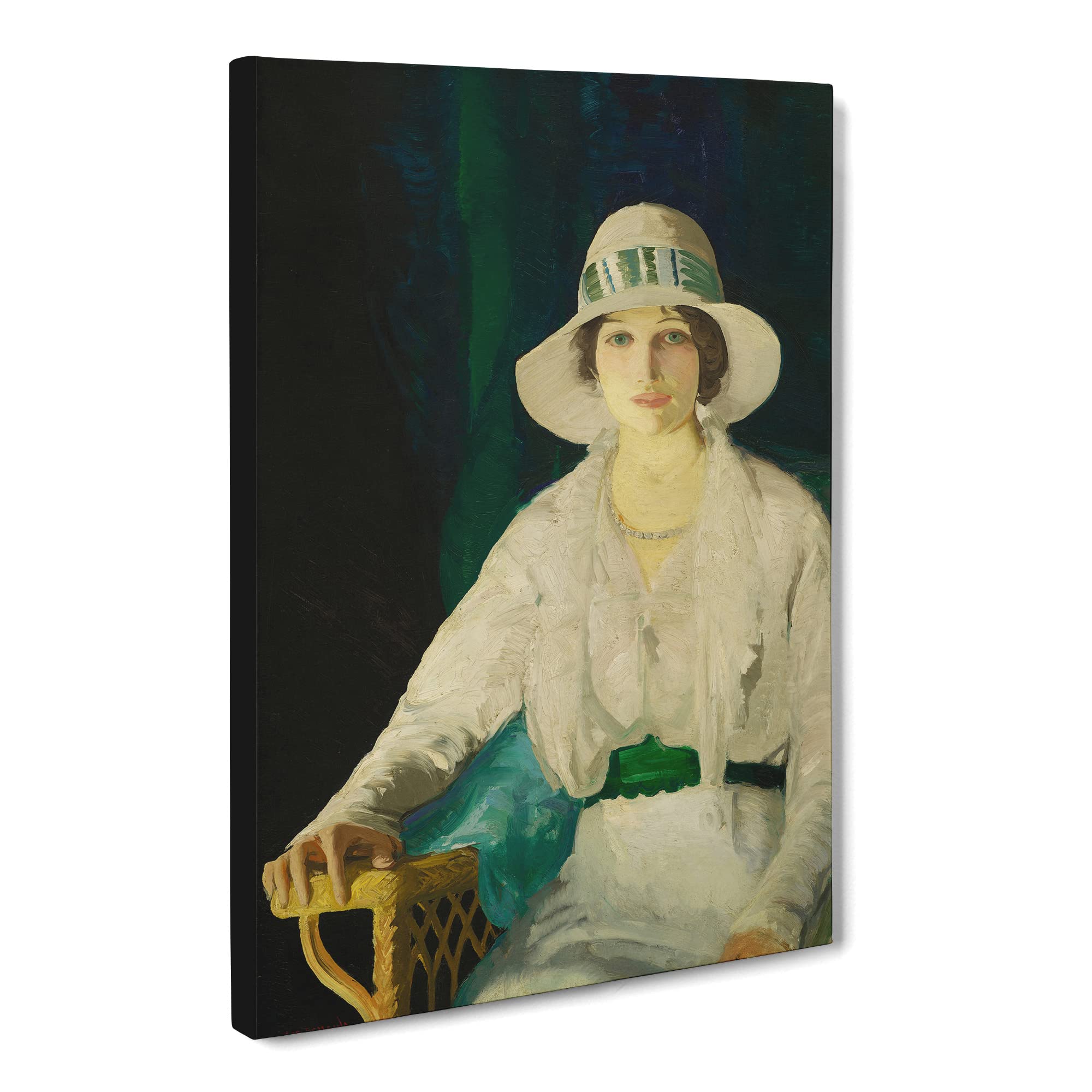 Mrs. Randall Davey By George Bellows Canvas Print, Mixed, 25L x 50W cm