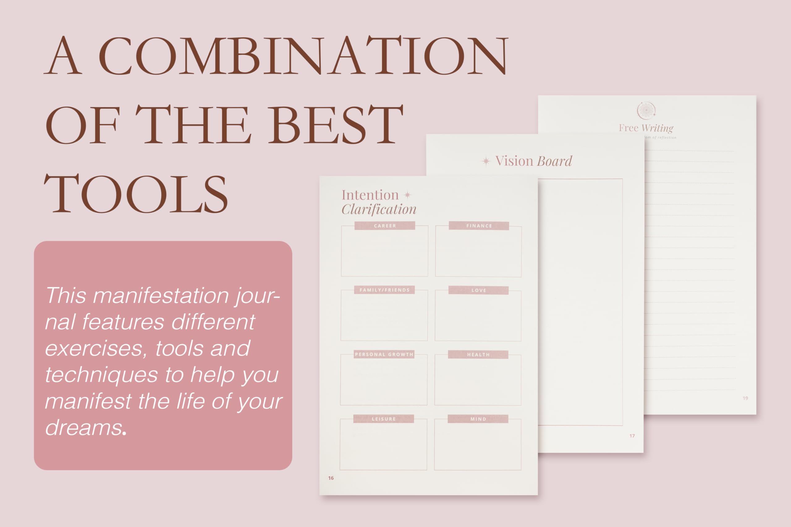 Manifestation Journal for Women - 12- Week Self Care Journal w/Vision Board, 100 Digital Affirmation Cards, Gratitude Prompts & Goal Setting, Meditation - Image 5