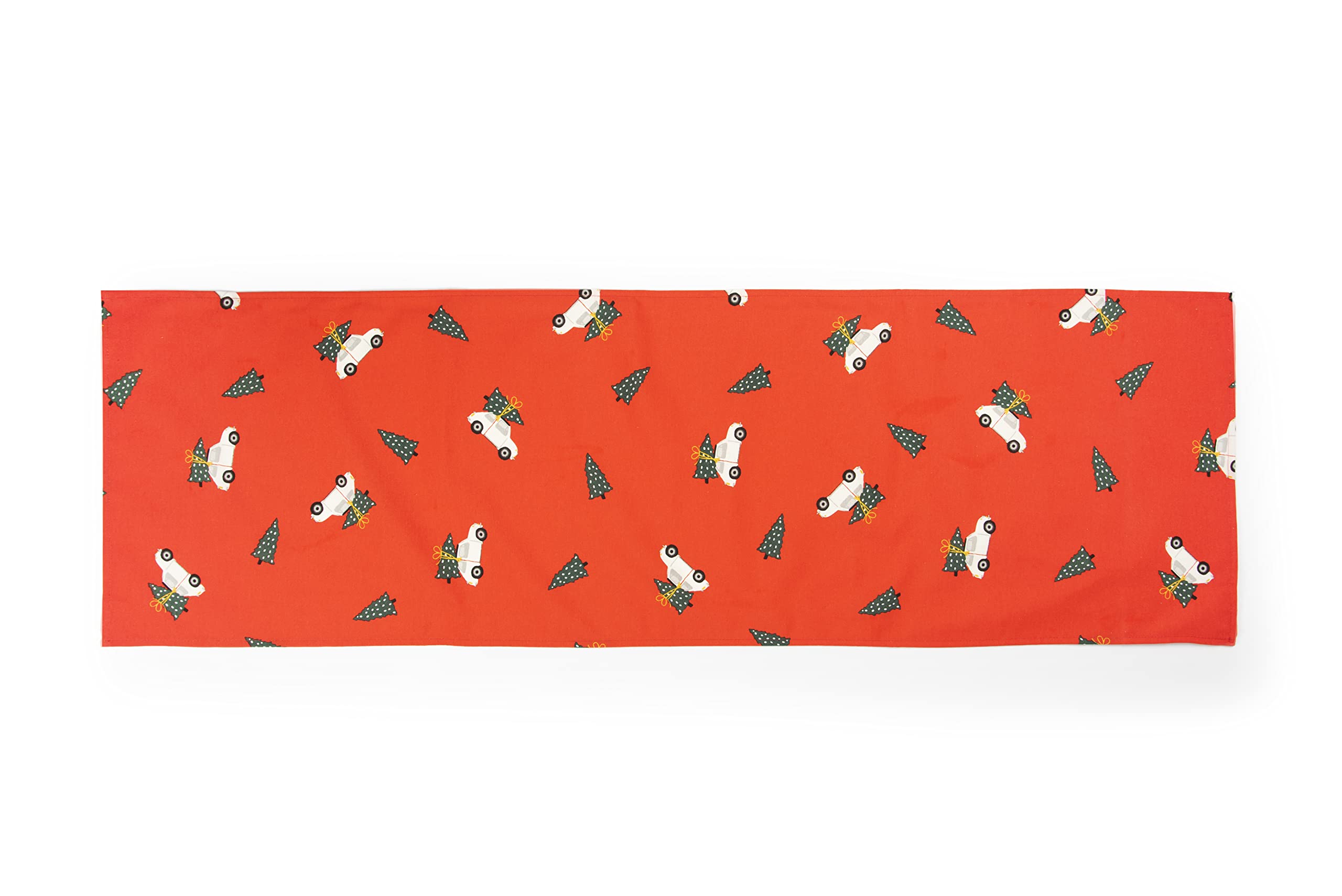 Excelsa Ready for Christmas Table Runner, Red, Cm. 45 x 140 - Image 3