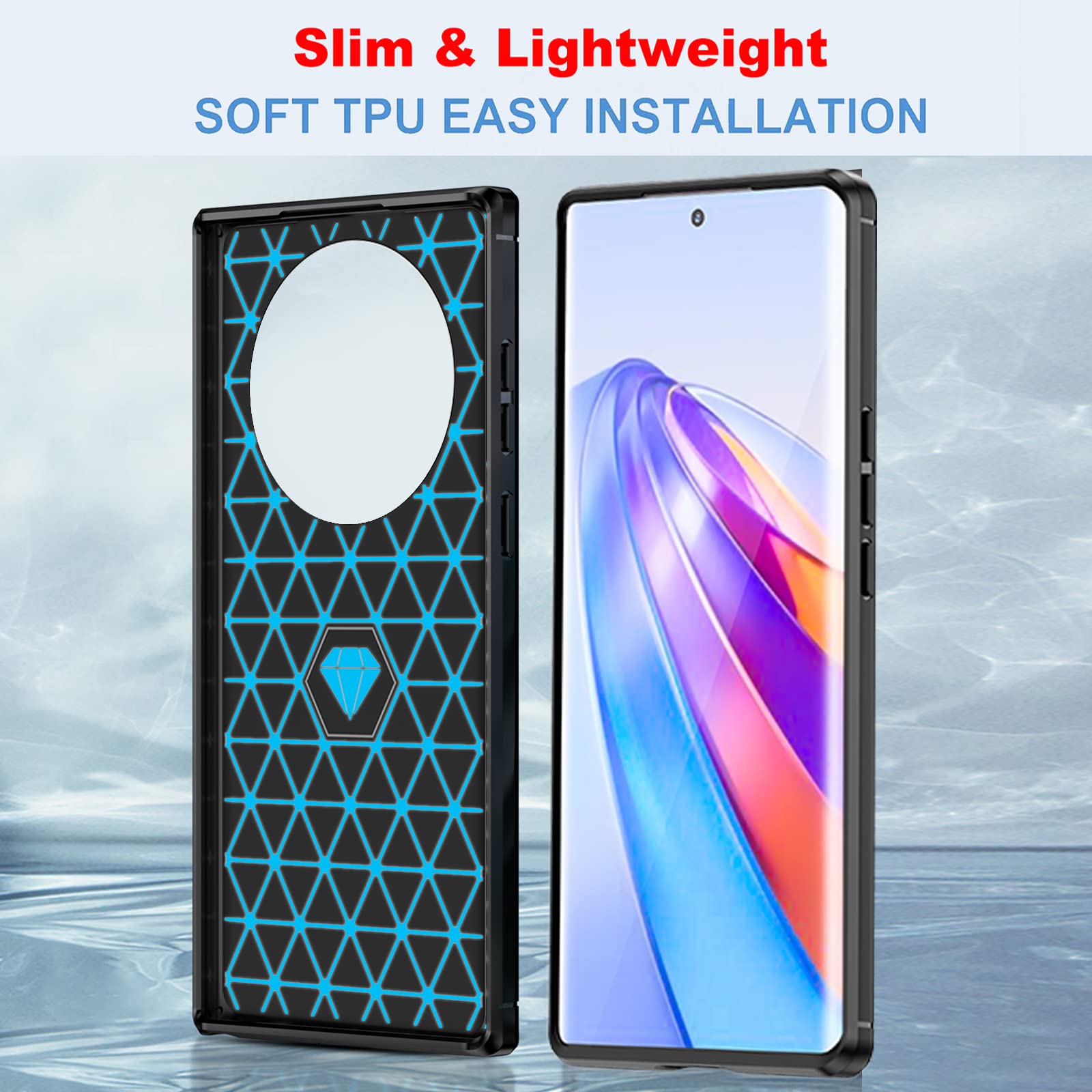 COVER CARBON Per HONOR MAGIC 5 LITE CUSTODIA COVER CARBON Per HONOR MAGIC 5 LITE CUSTODIA