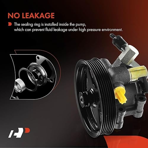 Miniatura 7 de A-Premium Bomba de dirección asistida, con polea, compatible con Ford y Lincoln y Mercury - 1991-2003 - Expedition, Crown Victoria, Grand Marquis,