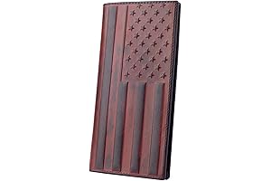 Western Wallet For Men Rodeo Long Wallet Men's RFID Blocking Bifold Cowboy...