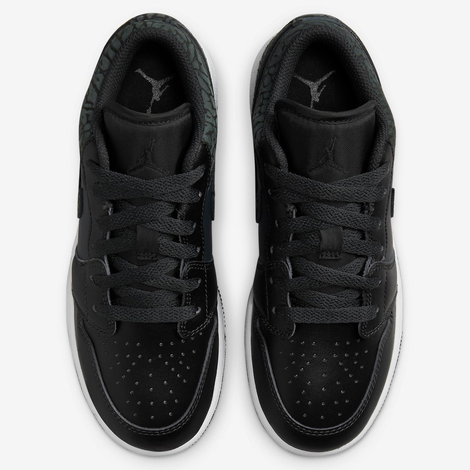 Jordan Youth Air 1 Gs Black Elephant - Off Noir/White/Black/Black - Size 5.5Y