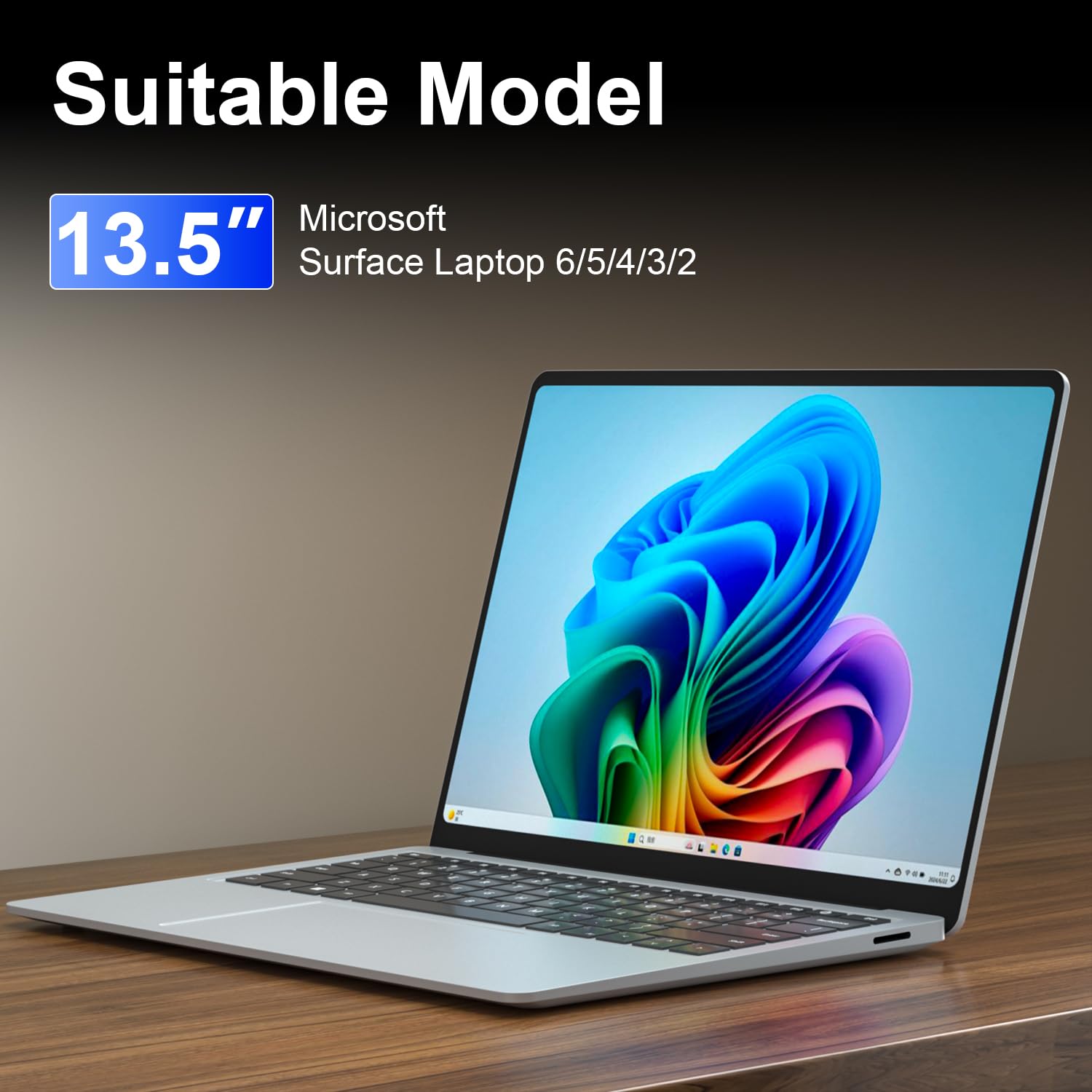 Surface Laptop - Pantalla magnética de privacidad para laptop de 13.5 pulgadas