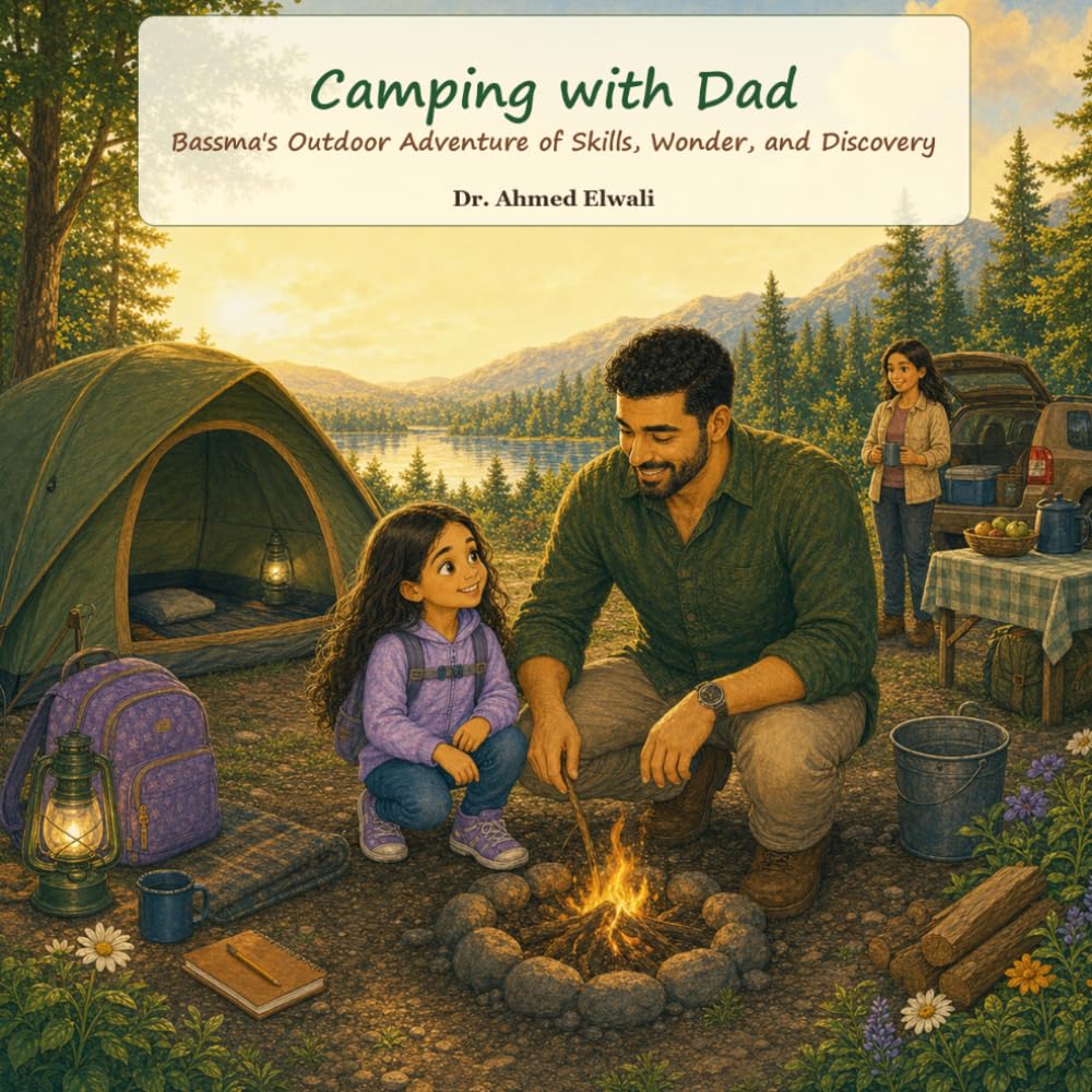 Camping with Dad: Bassma’s Outdoor Adventure of Skills, Wonder, and Discovery (Growing with Bassma)