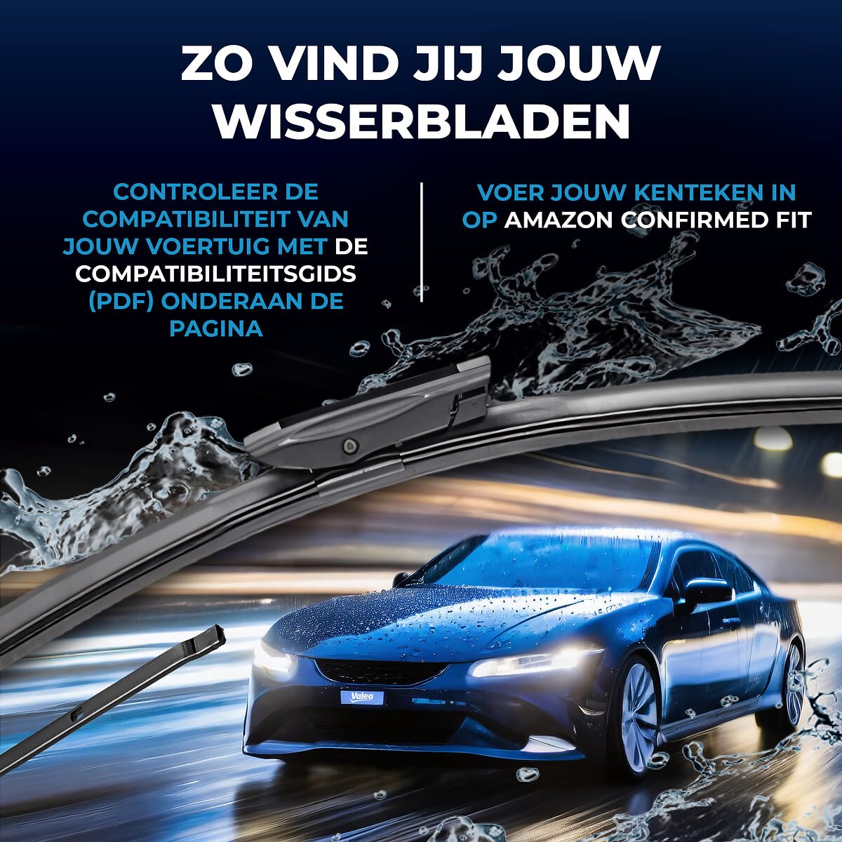 VALEO SILENCIO 574678 Ruitenwisser 750, 650 mm Voor