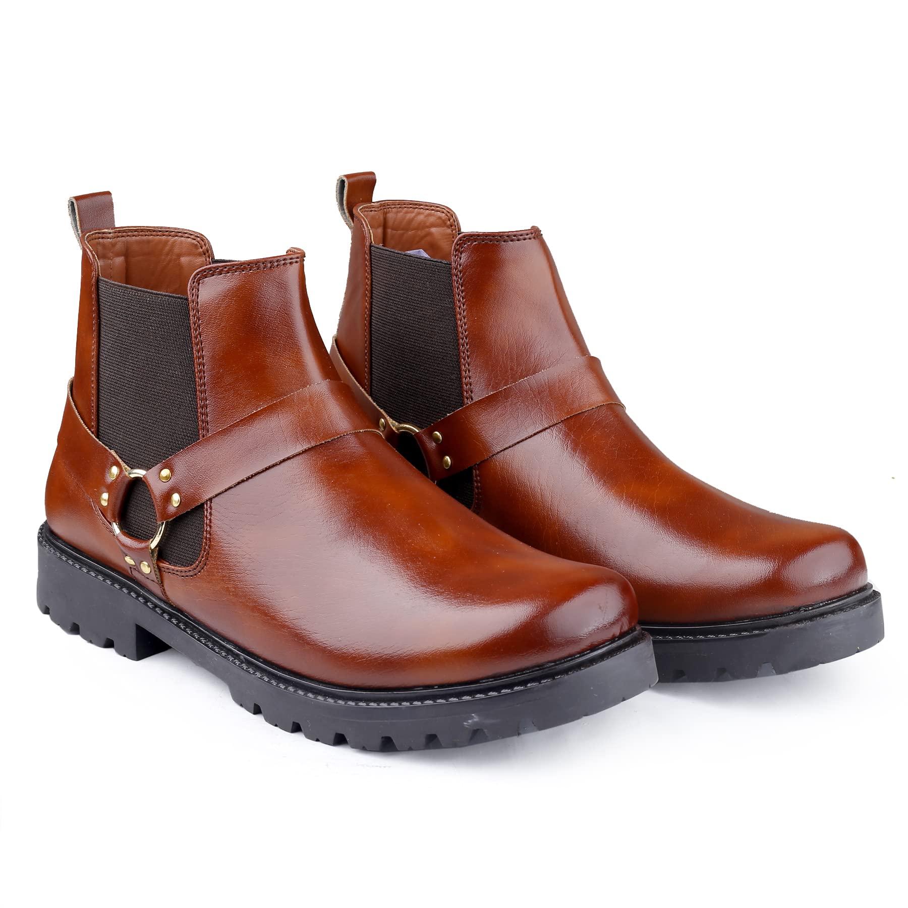 Mens Pu Material Tan Casual Formal Chelsea Slip-On Boot.- 9 UK (B0C4YVJ3X8) Amazon Price History, Amazon Price Tracker