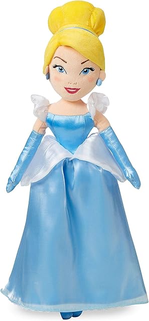 Disney Store Official Cinderella Soft Toy Doll, 48cm/18, Princess in Iconic Ball Gown and Accessories, Suitable for All Ages