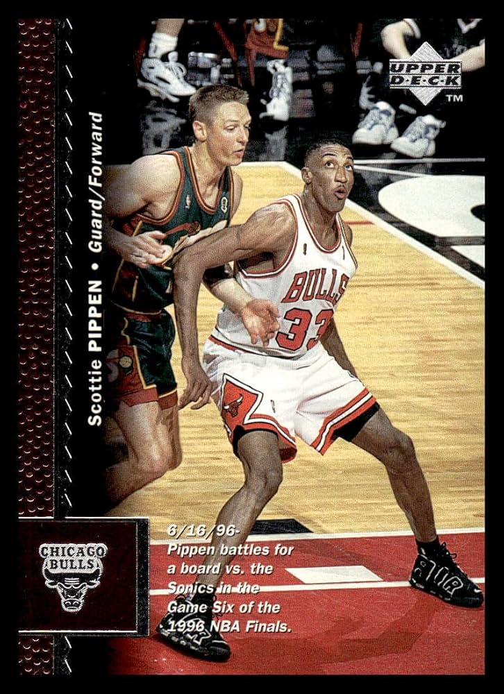 Amazon.com: 1996-97 Upper Deck #197 Scottie Pippen NM-MT