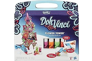 Play-Doh Flower Tower Set: A Creative Cosmos for Young Artists