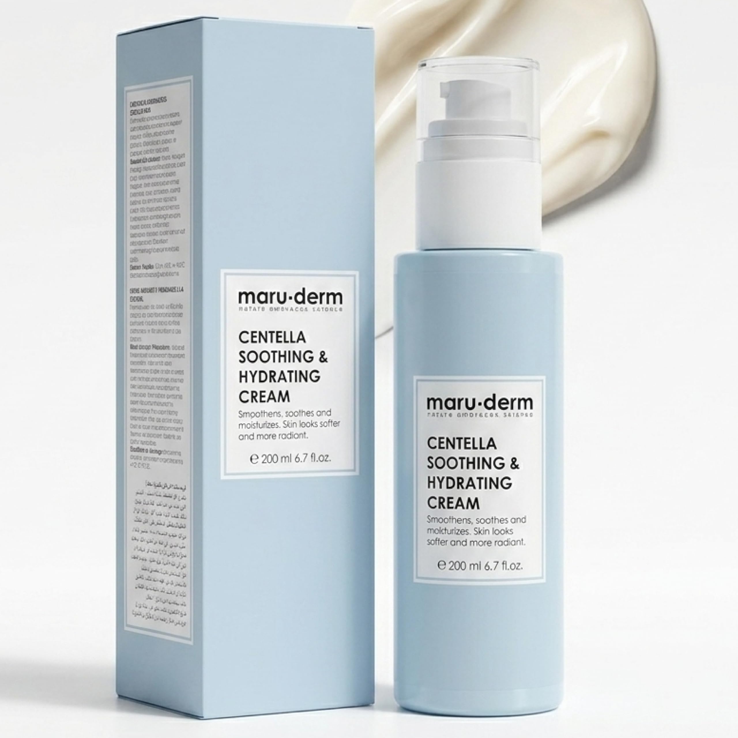 Maru.Derm Cica Centella Cilt Bakım Kremi 200 ml
