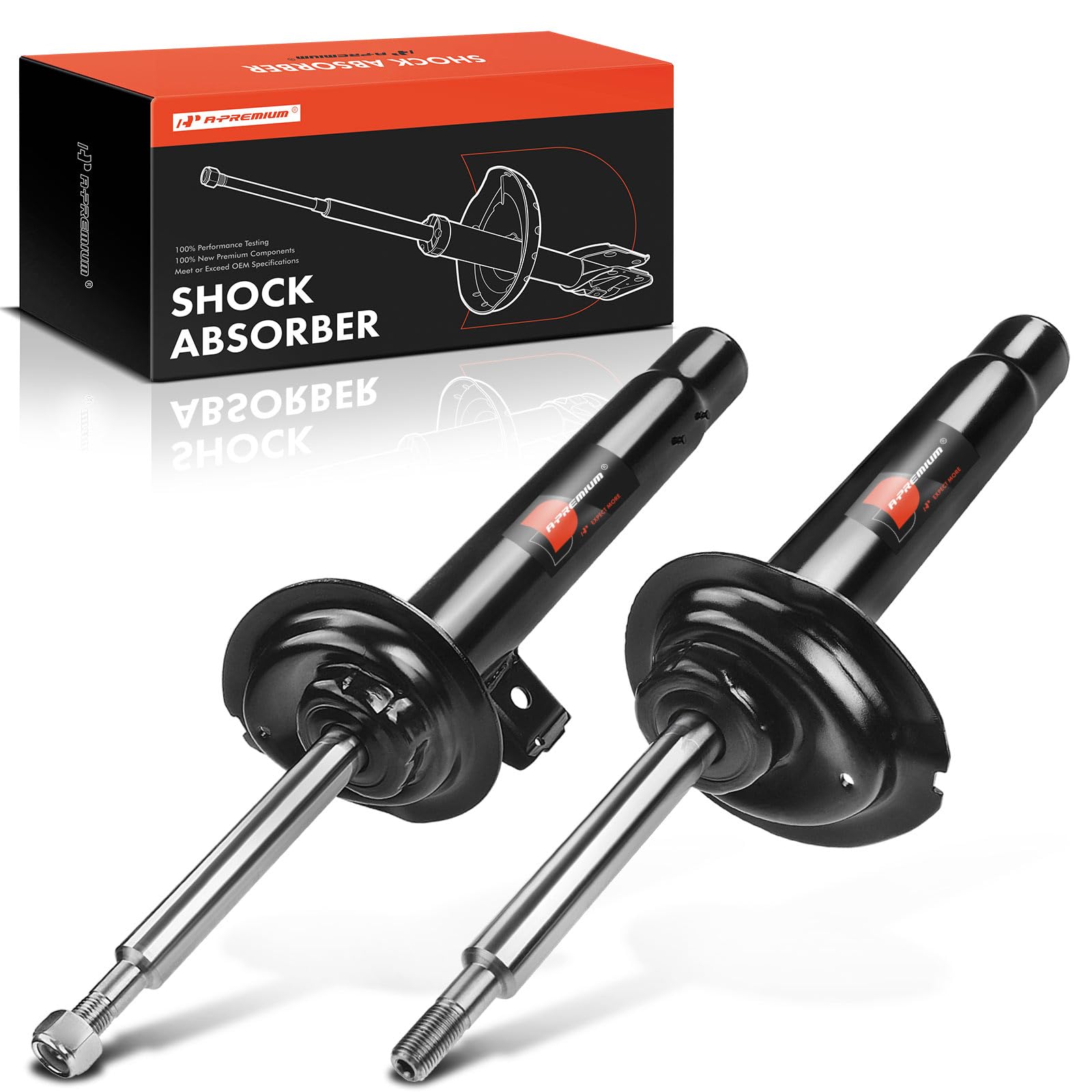 Photo 1 of A-Premium Front Pair (2) Strut Assembly Compatible with BMW E46 323Ci 325Ci 328Ci 330Ci 323i 325i 328i 330i, Driver and Passenger Side