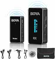 Amazon.co.jp: BOYA BY-XM6 S1ミニワイヤレスラバリエマイク