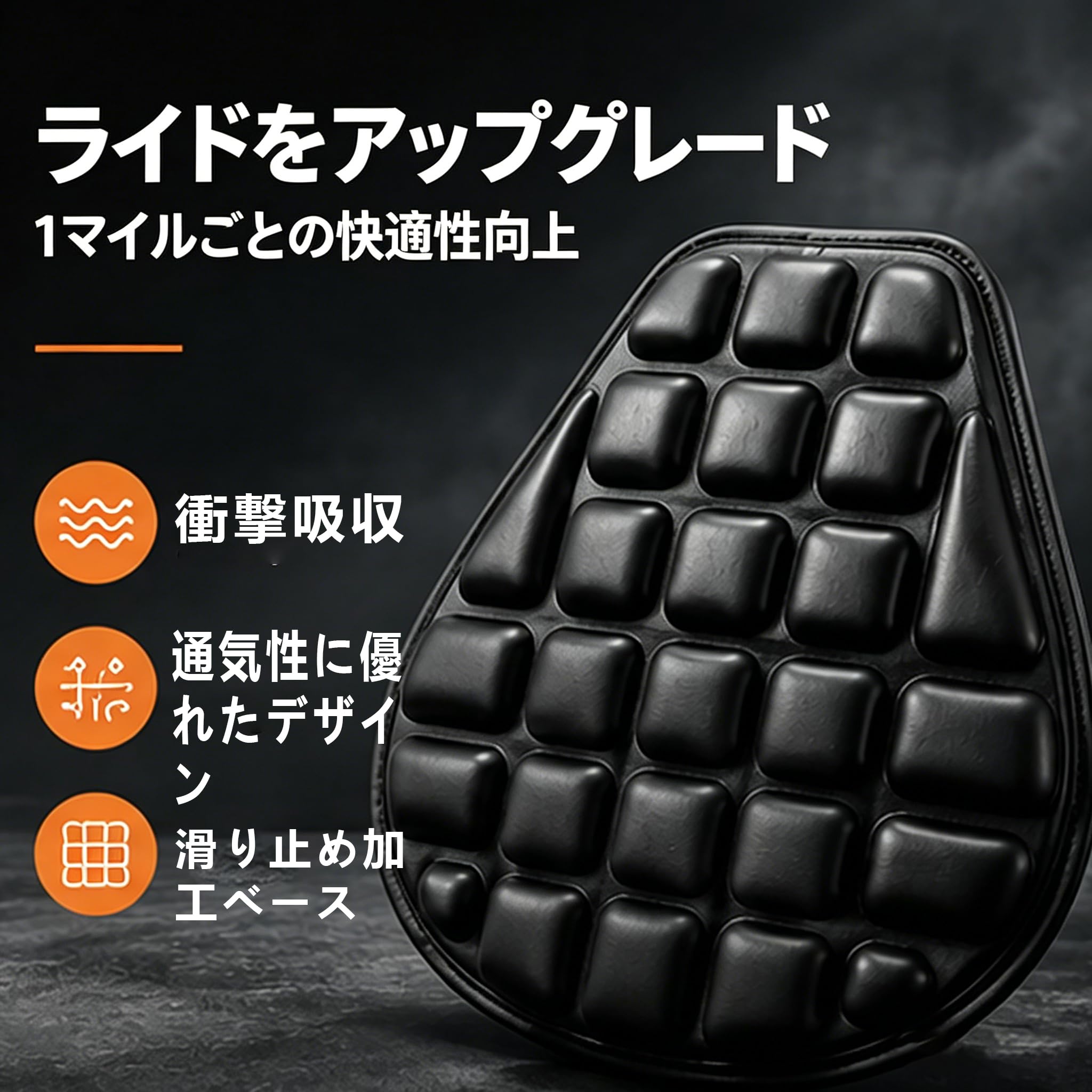 Amazon | バイクシートクッション ホンダ レブル250 2017-2026 適用 3D