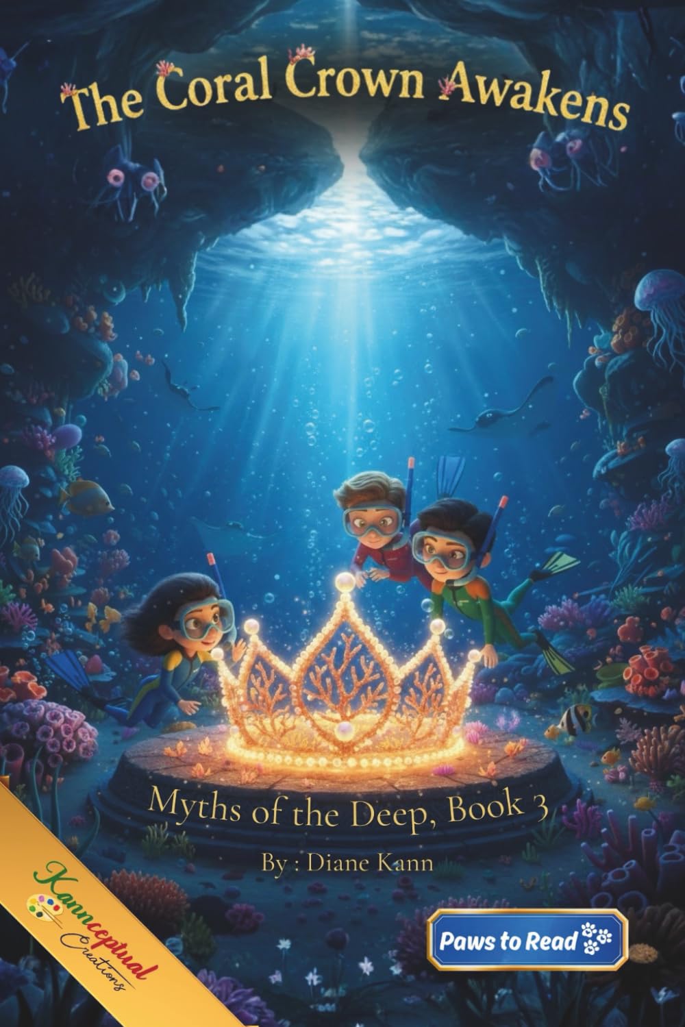 The Coral Crown Awakens: BOOK3 (Myths of the Deep)