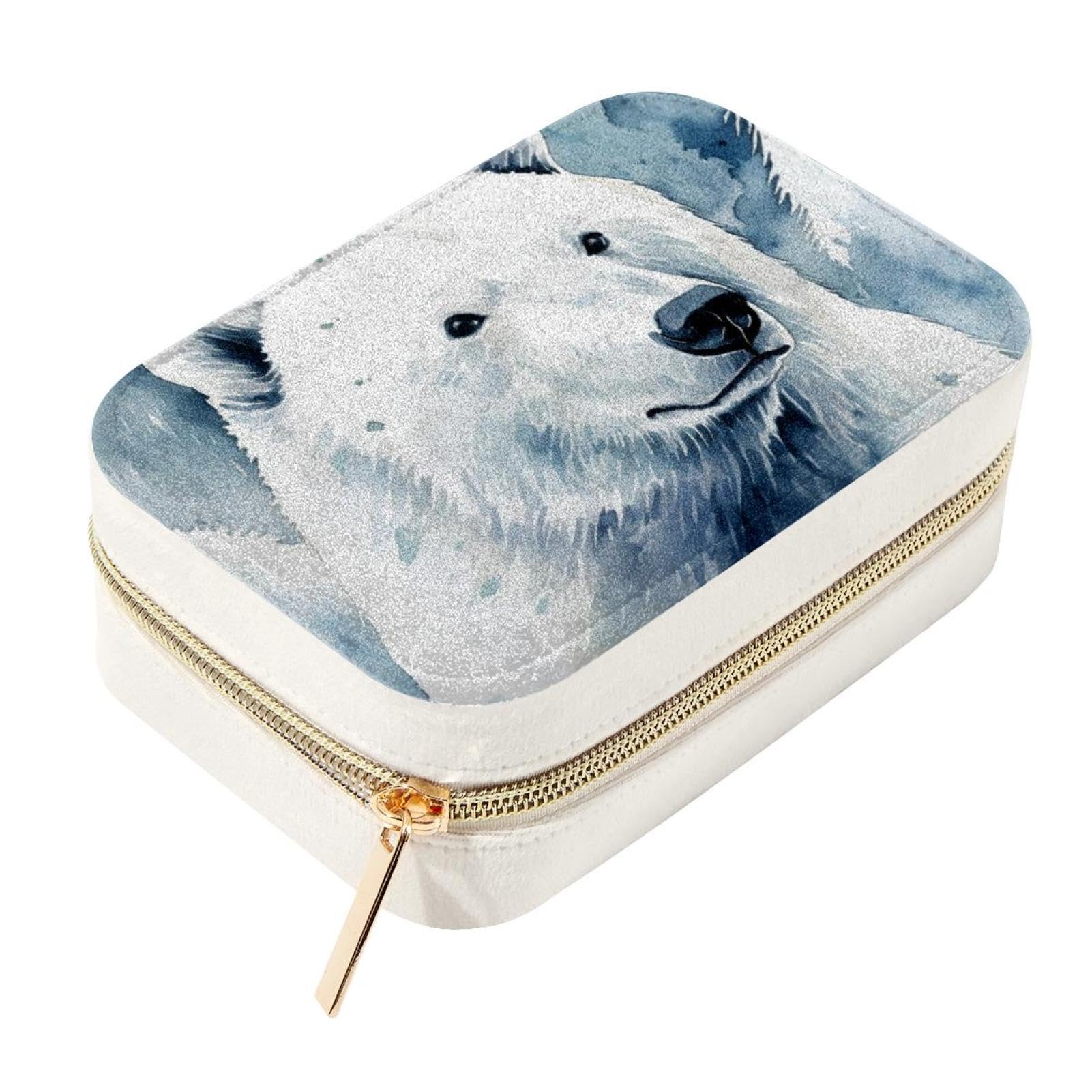 Boîte à bijoux ours polaires pour vos week-ends et vacances d'été