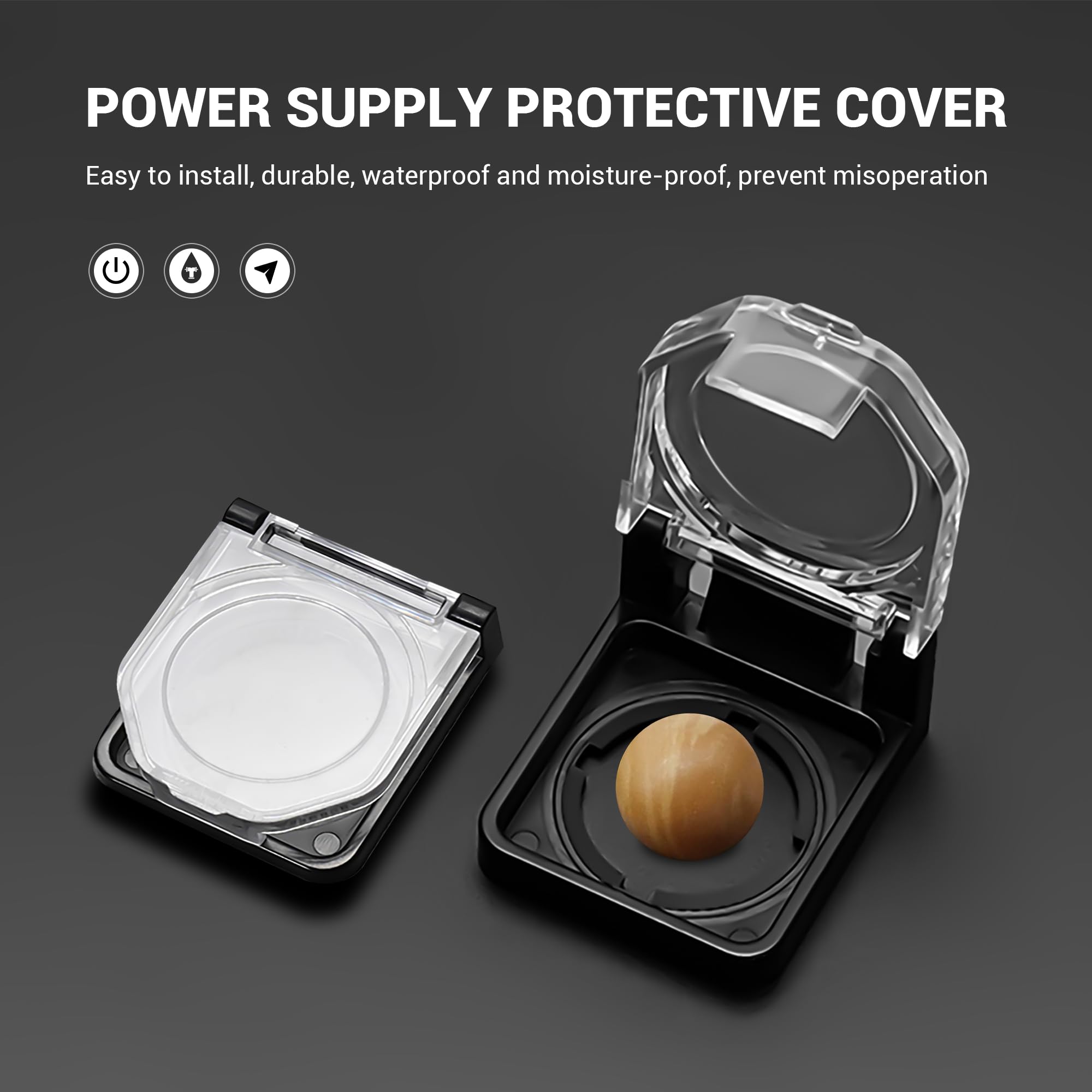 3 Stück Knopfschutz-Abdeckungen - Kindersicherung Für Waschmaschine & Geräte