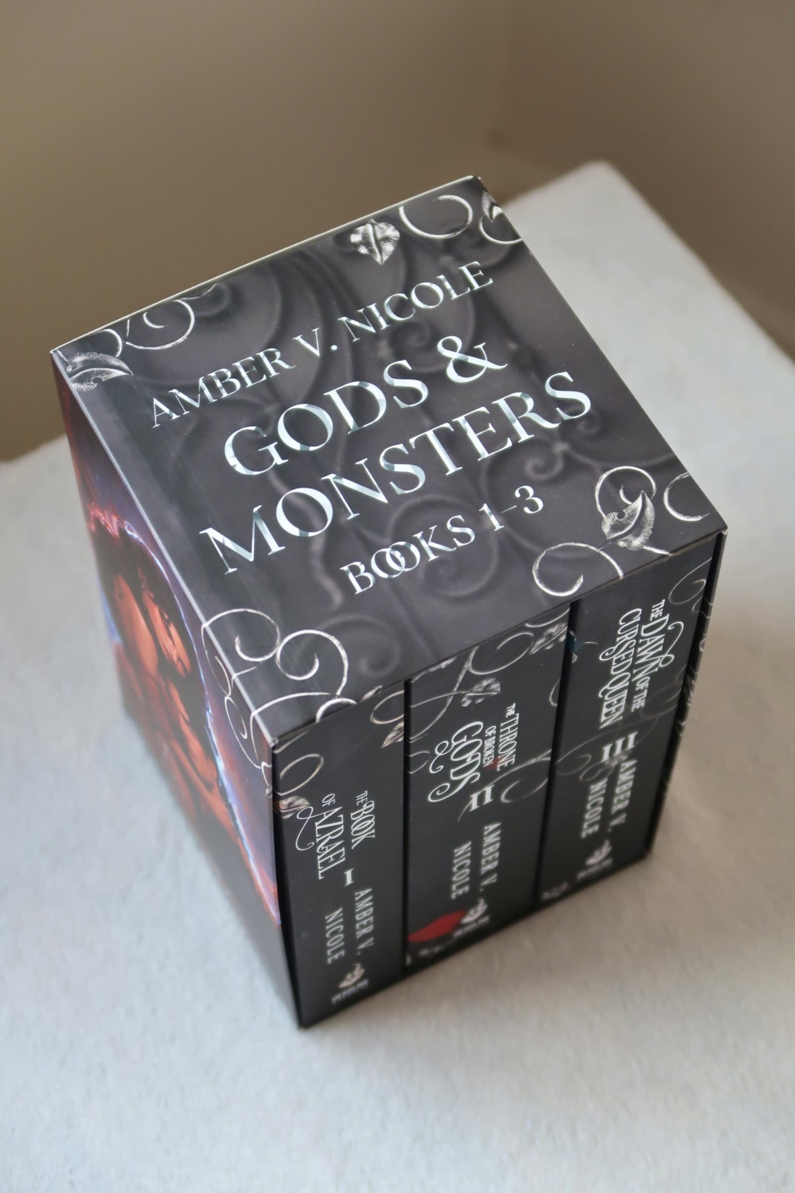 Gods & Monsters series box set by Amber V. Nicole (Books 1-3): Discover the incredible dark romantasy sensation in this new box set!