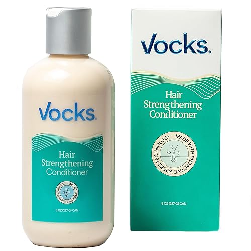 Vocks Condensador antiadelgazamiento  Detiene la caída del cabello y bloqueador de DHT  Incluye biotina, cafeína, queratina, ricino, romero, B5 e