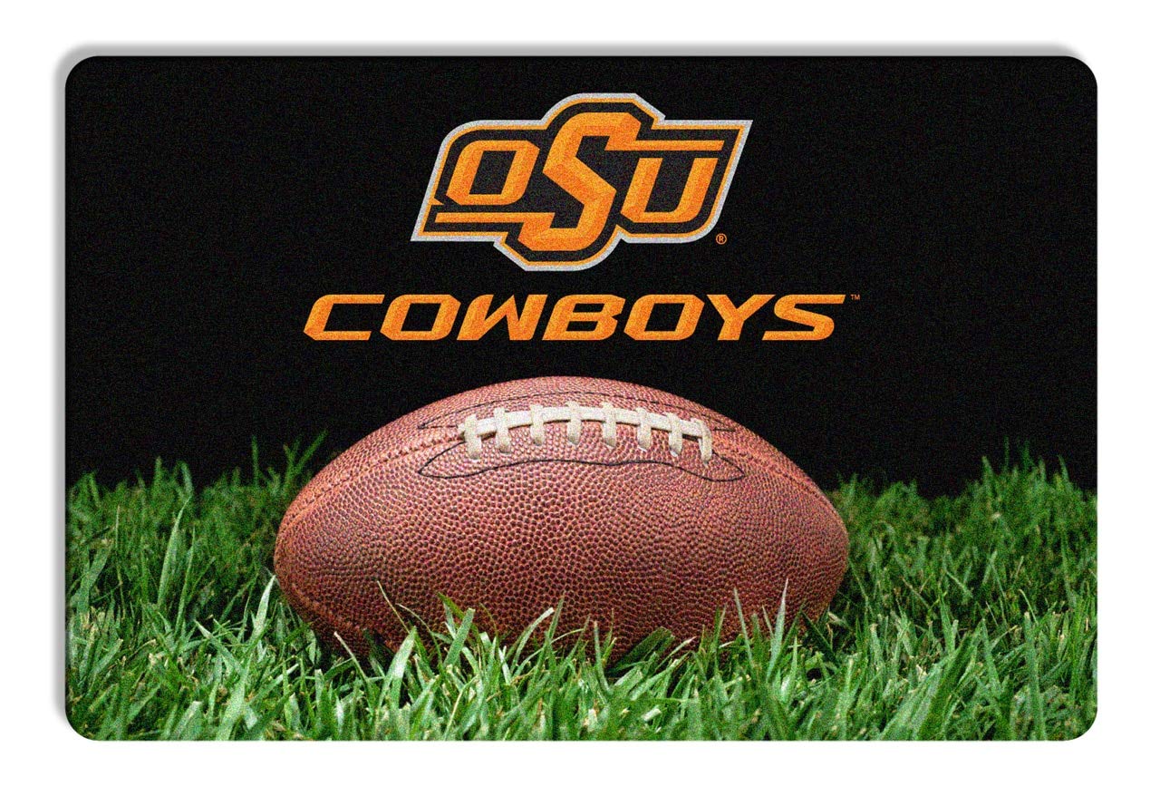 GameWear NCAA Oklahoma State Cowboys Classic Football Pet Bowl Mat, Large