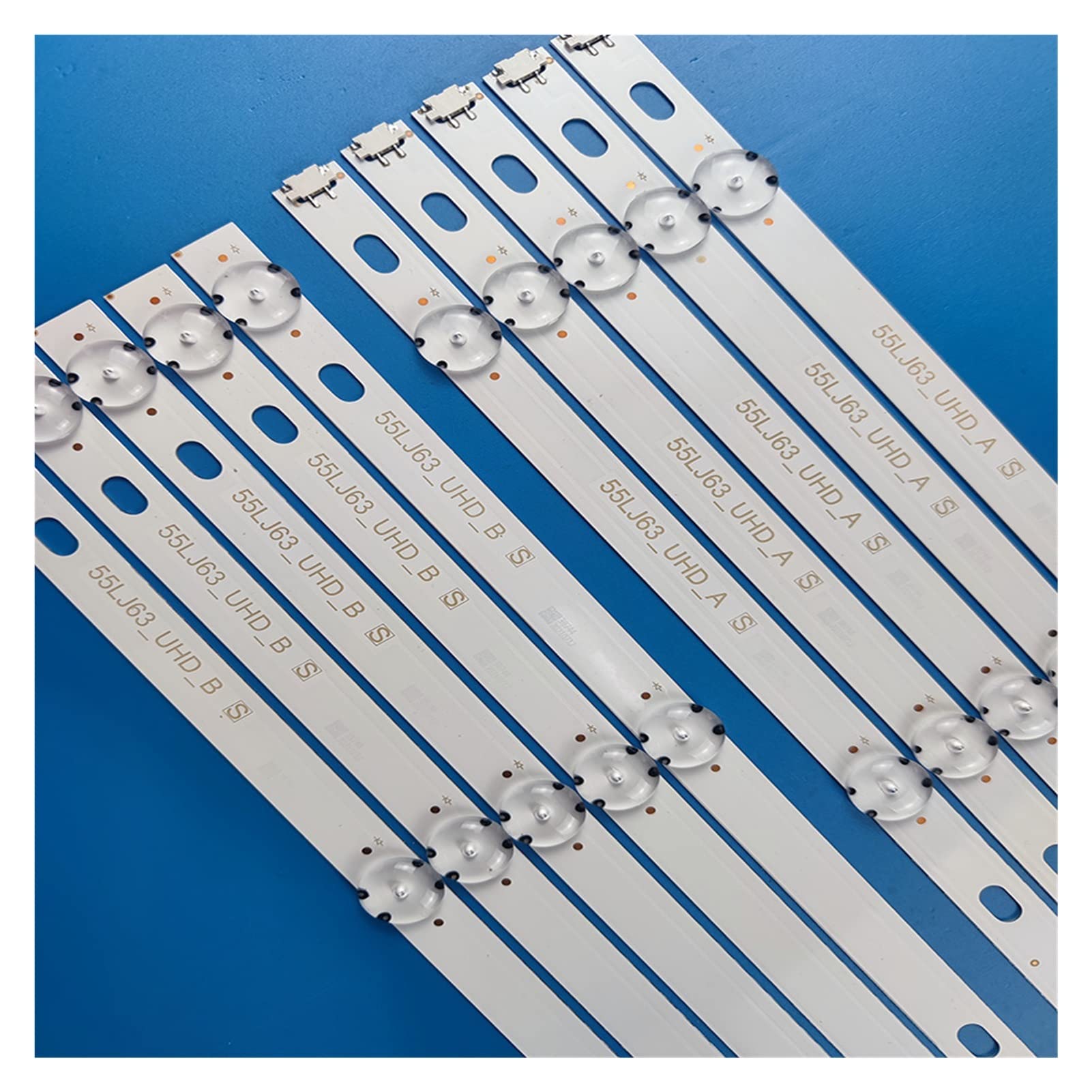 LED Las Tiras de la luz de Fondo se Ajustan a 55UJ670V 55UK6100PLB 55UJ6560 LED Reglas de Banda de Bares SSC 55LJ55_FHD_A 55UJ63_UHD_B Innotek 17y 55 Pulgadas